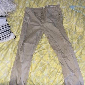 Beige jeans